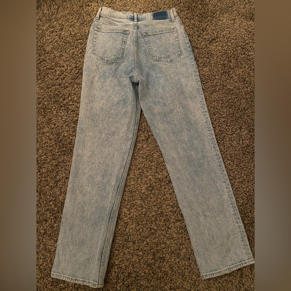 Abercrombie ultra high rise 90s straight jeans - Picture 4 of 8